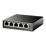 Tp-Link TL-SG105PE 5 Port 4 Port Poe+ 10-100-1000 Mbps  Easy Smart Switch Çelik Kasa