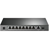 TP-LINK TL-SG1210P 10 PORT GİGABİT POE+ 8PORT GİGABİT POE 1 PORT GİGABİT RJ45 1 PORT GİGABİT SFP SWITCH
