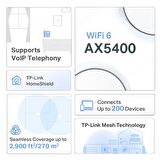 TP-LINK DECO X73-DSL 5400 MBPS EV WI-FI 6 SISTEMI (1-PACK)