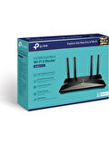 TP-Link Archer AX20, AX1800 Mbps, Fiber Destekli, 4 Gigabit LAN Portları + 1 USB 2.0 Port, WPA3,  Çift Çekirdekli İşlemci, Oyun için İdeal Xbox/PS/Steam ve 4K, Dual-Band Wi-Fi 6 Router OUTLET