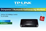 TP-LINK TL-SF1024M 24 PORT  M.Ü SWITCH,10/100Mbps