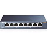 TP-LINK TL-SG108 8 PORT GIGABIT MASAÜSTÜ SWITCH (ÇELİK KASA)