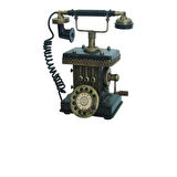 Himarry Dekoratif Metal Telefon Kumbaralı Kumbara Biblo Hediyelik
