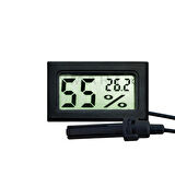 Yate10 Mini Pilli Nem-Sıcaklık Ölçer