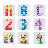 Mideer Renkli Magnetic Tiles 100 Parça