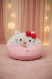 Sanrio Lisanslı Hello Kitty Oturma Minderi Yumuşak Konforlu Dekoratif Tasarım 36x40 Cm