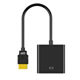 DM CHB020 HDMI to VGA Dişi Çevirici Adaptör Siyah