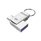 DM PD162 Metal Type-C USB3.0 OTG Flash Bellek 64GB