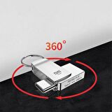 DM PD162 Metal Type-C USB3.0 OTG Flash Bellek 64GB