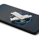 DM PD189 Metal Type-C USB 3.1 Flash Bellek 128GB