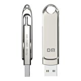 DM PD189 Metal Type-C USB 3.1 Flash Bellek 128GB