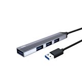 DM CHB056 USB 3.0 to 4 Portlu 3*USB 2.0 1*USB 3.0 Hub Çoklayıcı 15 CM