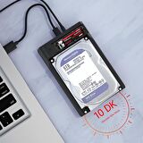 DM USB3.2 Gen2 M.2 NVMe Sata 2.5" 3.5" SSD HDD Offline Clone Dock Station Klonlama