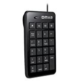 DM 23 Tuşlu Sayısal Tuş Takımı Numpad Numerik Klavye