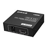 DM CHB078 4K 30Hz 1 Giriş 2 Çıkış HDMI Splitter Çoklayıcı