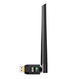 DM AD087 Bluetooth 5.0 Adaptör 600Mbps Dual Band WiFi Alıcı-Verici Access Point Kablosuz Ağ Adaptörü