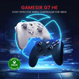 GameSir G7 HE Kablolu Hall Effect Controller Xbox Series X|S, Xbox One ve Windows Siyah