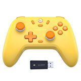 Gamesir Nova Lite Hall Effect 2.4g Wireless Controller Nintendo Switch, Windows PC, Steam Deck, Android ,Ios Sarı