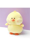 Miniso Lisanslı BIBI Civciv Çantalı Peluş Oyuncak ve Yastık – Yumuşak Konforlu Uyku Arkadaşı 23 Cm