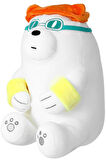 We Bare Bears Lisanslı Yaz Tatili Serisi Peluş Oyuncak - Kutup Ayısı