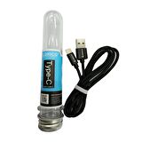 ORICO USB to Type-C 3A Örgülü Data ve Şarj Kablosu 1 Metre Siyah