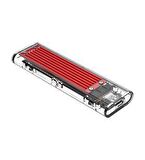 Orico USB3.1 Gen2 Type-C 10Gbps M.2 NVMe SSD Disk Kutusu Kırmızı