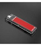 Orico USB3.1 Gen2 Type-C 10Gbps M.2 NVMe SSD Disk Kutusu Kırmızı