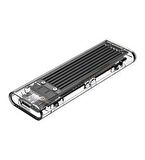 Orico USB3.1 Gen2 Type-C 10Gbps M.2 NVMe SSD Disk Kutusu Siyah