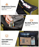 KingCamp Juniper Bel Destekli Ultra Konforlu XL Kamp Sandalyesi L.Grey