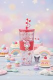 Sanrio Lisanslı My Melody Yılbaşı Koleksiyonu Çift Cidarlı ve Pipetli Şişe – Parlak Detaylı Matara