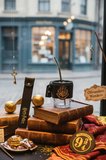 Harry Potter Lisanslı 390 ml Cam Bardak Seti – Pipetli, Kapaklı ve Silikon Kılıflı Hogwarts Tasarımı