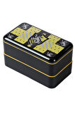 Harry Potter Lisanslı Hufflepuff Çift Katlı Yemek Kabı (1000ml)