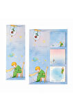 Star Travel Temalı Ayraç ve Memopad Seti • Post-it • Sticky Note (GGK-MAD143)