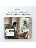 Uniarch Uho-B2D-M3F4D 3MP 2K HD Dış Mekan Bullet Wi-Fi Kamera