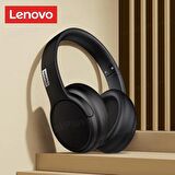Lenovo Thinkplus TH20 Kablosuz Bluetooth Kulaküstü Kulaklık Siyah