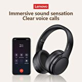 Lenovo Thinkplus TH20 Kablosuz Bluetooth Kulaküstü Kulaklık Mavi
