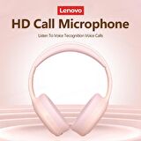 Lenovo Thinkplus TH30 Kablosuz Bluetooth Kulaküstü Kulaklık Pembe