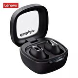Lenovo XT62 kulaklık Bluetooth 5.3 kablosuz kulakiçi kulaklık HD çağrı Siyah