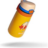 SHAMOBO 350 ML PİPETLİ ÇELİK MATARA TURUNCU