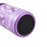 Shamobo Çelik Pipetli Çocuk Matarası 350Ml 2051 Mor