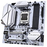 COLORFUL BATTLE AX B650M-WHITE WIFI V15 DDR5 7600MHz mATX Gaming (Oyuncu) Anakart