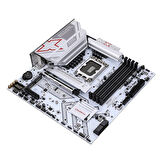 COLORFUL BATTLE-AX B860M-WHITE WIFI V20 DDR5 7600Mhz mATX Gaming (Oyuncu) Anakart
