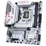 COLORFUL BATTLE-AX B860M-GHA WIFI V20 DDR5 7600MHz mATX Gaming (Oyuncu) Anakart