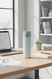 Miniso Lisanslı Flip Top Kapaklı Yalıtımlı Şişe 304 Çelik Sızdırmaz Termos 200 mL Mavi