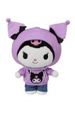 Sanrio Lisanslı Kuromi Citywalk Serisi Ayakta Duran Peluş – 28 cm
