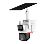 Dahua-IPC-PTS2649C-3E3Z-4GB20  3+3MP WizColor Hybrid-zoom PT 4G Solar İp Kamera