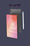 Fuchsia Galaxy Tab S10 ve S11 Fe - Plus - Ultra Uyumlu Universal Şarjlı Dokunmatik Tablet Kalemi