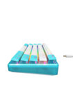 Havit Gamenote KB903L Pudding %60 Mekanik RGB Aydınlatma Oyuncu Klavyesi - 61 Tuş - Mavi