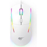Havit Gamenote MS961 RGB Gaming Makrolu Oyuncu Mouse Beyaz