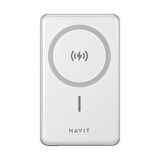 Havit 5000MAH Magsafe Manyetik Kablosuz Powerbank Ultra Ince 20W, Iphone Uyumlu